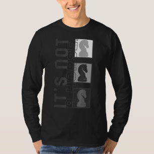 T-shirt Joueur d'échecs Ce n'est pas Cheval Pièces d'échec