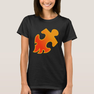T-shirt Joueur d'échecs en ligne Nerdy Chess com Puzzle Ru
