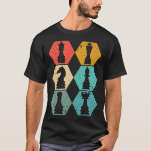T-shirt Joueur d'échecs Figure de jeu