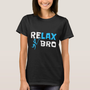 T-shirt Joueur des bâtons de crosse de Bro