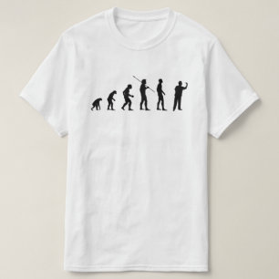 T-shirt Joueur des fléchettes, évolution humaine Mème Bv