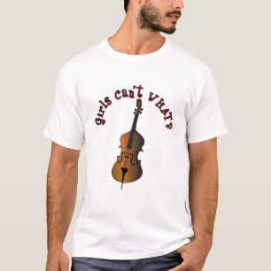 T-shirt Joueur double basse à chaîne verticale