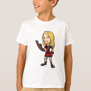 T-shirt Joueur du personnel de l'île Viola Krawk