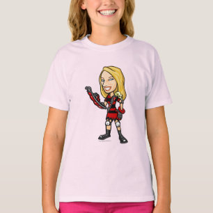 T-shirt Joueur du personnel de l'île Viola Krawk