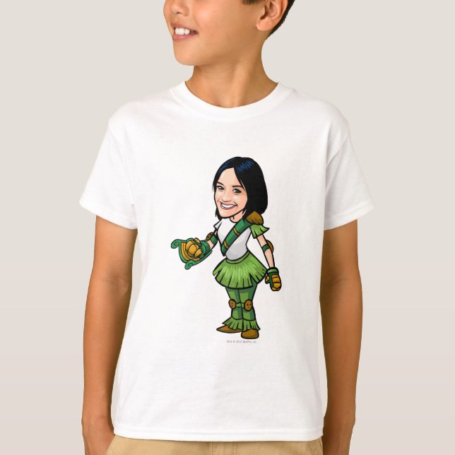 T-shirt Joueur du personnel de Twitter Mystery Island (Devant)