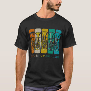 T-shirt Joueur euphonique Euphoniumist en laiton Mar