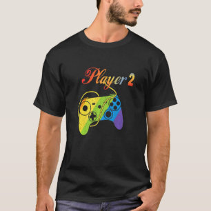 T-shirt Joueur Gaming Love Lgbtq Pride Lesbian Gay Couple