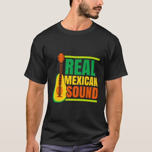 T-shirt Joueur guitare d'Avocado Guitariste Guacamole Lov (Devant)