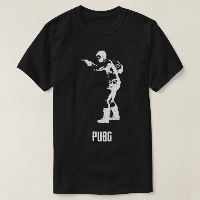 T-shirt Joueur Inconnu Champs de bataille PUBG Soldat (Design devant)