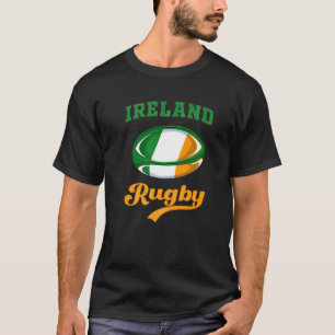 T-shirt Joueur irlandais de rugby et rugby irlandais