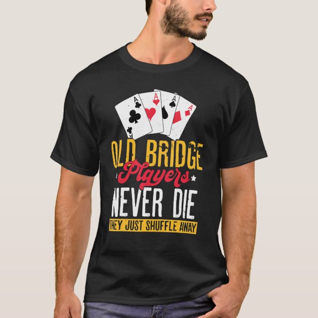 T-shirt Joueur Jeu de carte de pont Vêtements vêtements Ga (Devant)