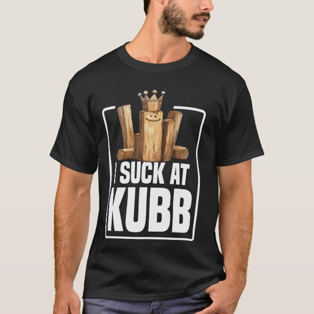 T-shirt Joueur Kub Viking Échecs Légende Jeu de pelouse Lo (Devant)