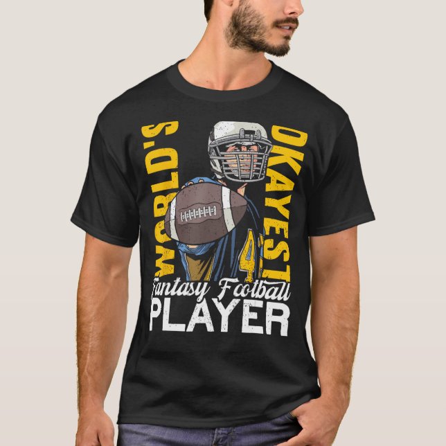 T-shirt Joueur le plus Okayest du monde Jour de l'Imaginai (Devant)