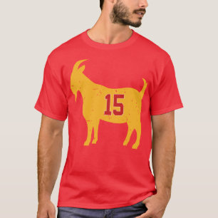 T-shirt Joueur Mahomes Chèvre 15Cadeau parfait pour les fa