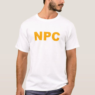 T-shirt Joueur PNJ Personnage Non Joueur