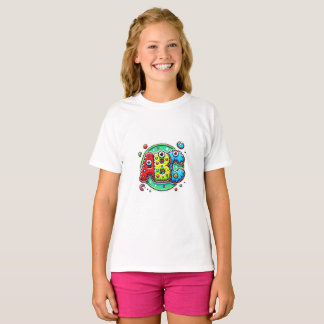 T-shirt Joueur PopFunk ABC Monogramme