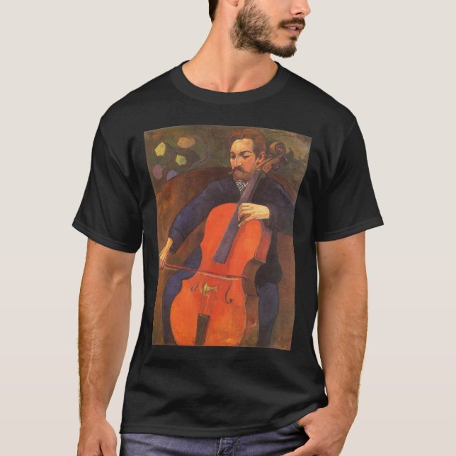T-shirt Joueur Schneklud Portrait par Paul Gauguin (Devant)