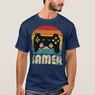 T-shirt Joueur vidéo Retro vintage Joueur Garçons Ados M