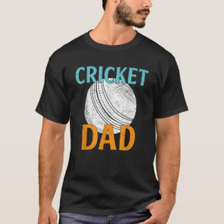 T-shirt Joueur vintage de cricket Papa Cadeaux Drôle Sport