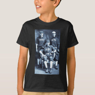 T-shirt Joueurs de baseball vintages