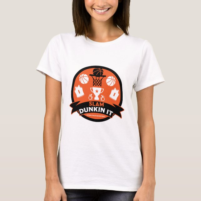 T-shirt Joueurs de basket-ball en fauteuil roulant (Devant)
