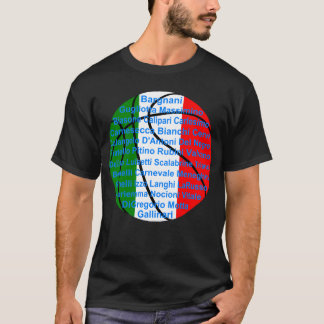 T-shirt Joueurs de basket-ball italo-américains