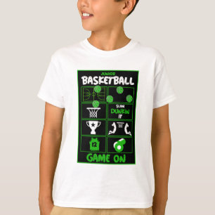 T-shirt Joueurs De Basket Junior