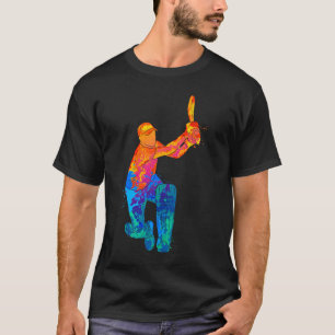 T-shirt Joueurs de cricket Garçons Sport Crickets 1