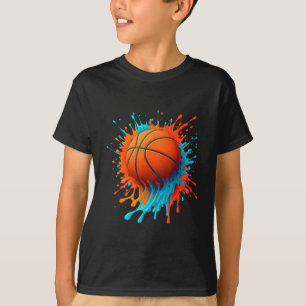 T-shirt Joueurs de croquis rétro Amoureux Équipe sportive