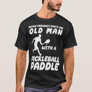 T-shirt Joueurs de Pickleball Paddle Pickleball Hommes