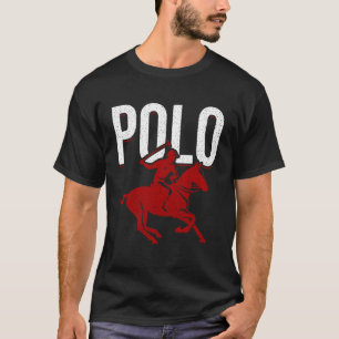 T-shirt Joueurs de polo Athlètes Équitation Équestre 