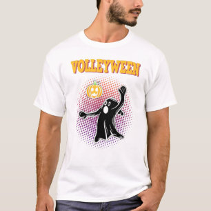 T-shirt Joueurs de volley-ball Zombie Costume d'Halloween