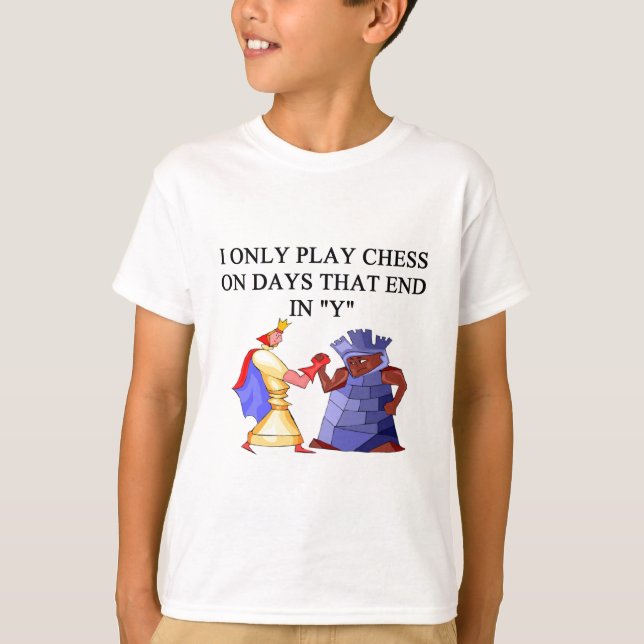 T-shirt joueurs d'échecs (Devant)