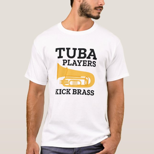 T-shirt Joueurs Tuba en laiton (Devant)