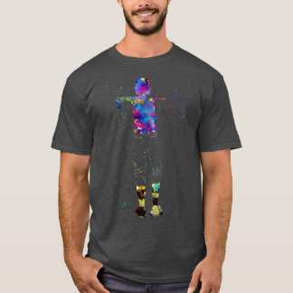 T-shirt Joueuse de baseball fille 5