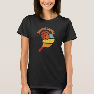 T-shirt Joueuse de pickleball Pickleball Ball Mens Femmes 