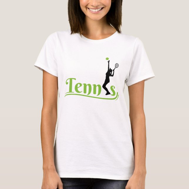 T-shirt Joueuse de tennis, fille de tennis Anniversaire (Devant)