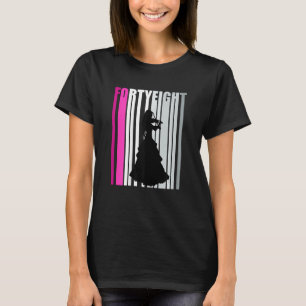 T-shirt Joueuse de violon 48e Joueuse d'anniversaire Anniv