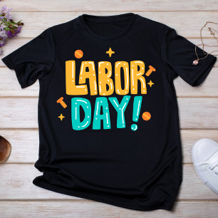 T-shirt Joueuse Jaune et Turquoise Fête du Travail