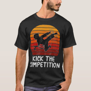 T-shirt Jouez Au Concours Vintage Funny Karate Boys Hommes