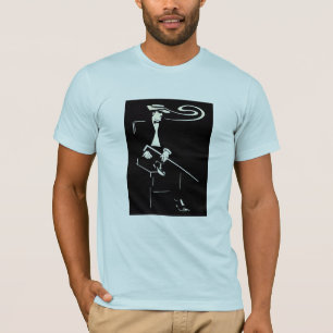 T-shirt Jouez un notext de nickel