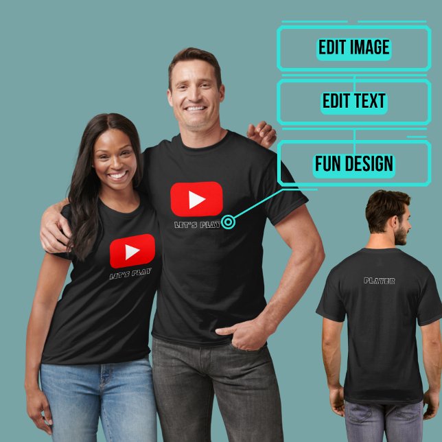 T-shirt Jouons à Fun Tee (Please enjoy our fun tee.)