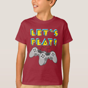 T-shirt Jouons - Jeu vidéo Jour