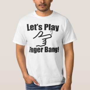 T-shirt Jouons le coup de doigt !