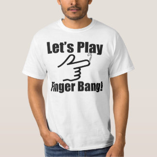 T-shirt Jouons le coup de doigt !