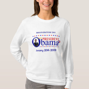 T-shirt Jour 2009 - pièce en t d'inauguration d'Obama de
