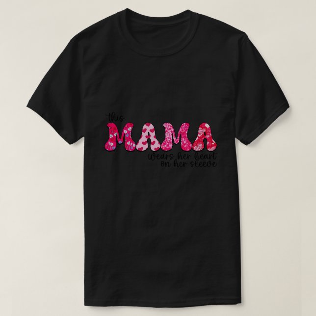 T-shirt Jour 28 de Mama Valentines (Design devant)