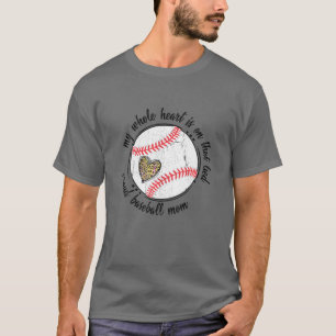 T-shirt Jour Baseball Maman Leopard Femmes Vêtements Mère