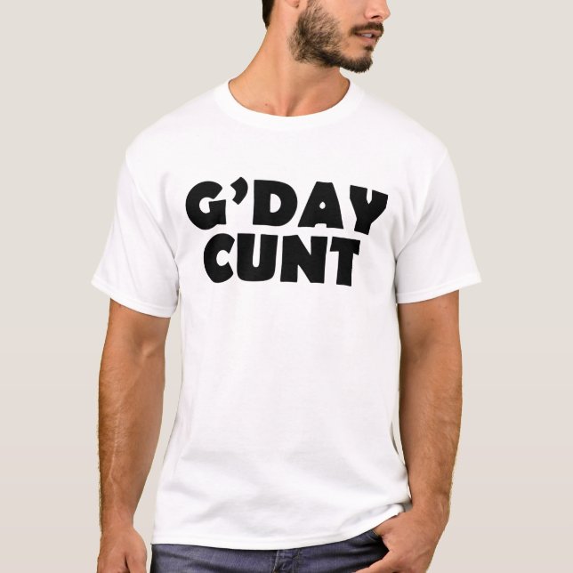 T-shirt jour c#nt (Devant)