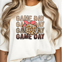 Jour Chemise Football Mama Tee Cheer Mom Tee